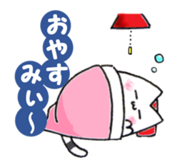 Monotone cats. sticker #5909201