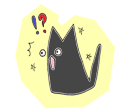 Monotone cats. sticker #5909224