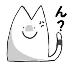 Monotone cats. sticker #5909237
