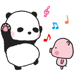 Sweet Panda & Honey Pig