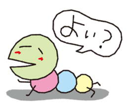 cute animal word sticker #5909511