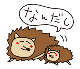 cute animal word sticker #5909517