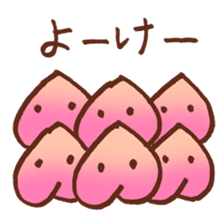 okayama peach sticker #5909733