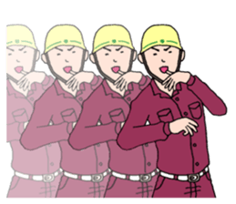 Singre of factory 2 sticker #5909829