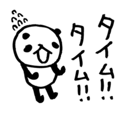 Every day of a panda37 sticker #5910143