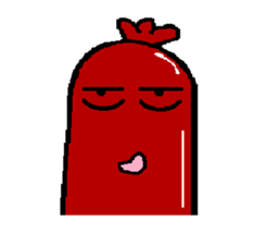 Sausage cool guys sticker #5910202