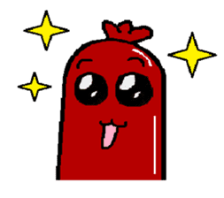 Sausage cool guys sticker #5910226