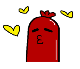 Sausage cool guys sticker #5910233