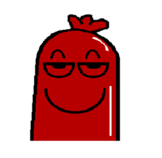 Sausage cool guys sticker #5910239