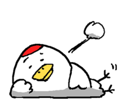 The Cute-Damn Cranes sticker #5910984