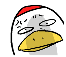 The Cute-Damn Cranes sticker #5910987