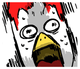 The Cute-Damn Cranes sticker #5910990