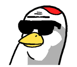 The Cute-Damn Cranes sticker #5910993