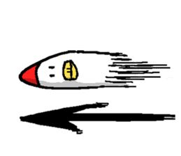 The Cute-Damn Cranes sticker #5910997