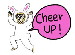 Chaneenoy funny monkey 2 sticker #5911100