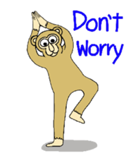 Chaneenoy funny monkey 2 sticker #5911111