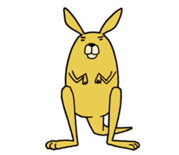 Kangaroo Go-chan sticker #5911760