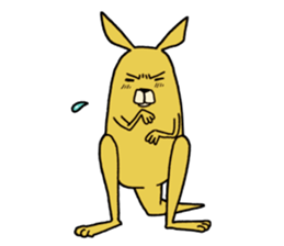 Kangaroo Go-chan sticker #5911761
