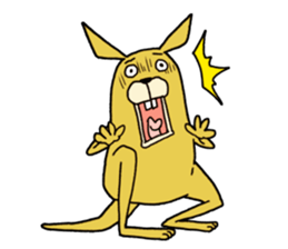 Kangaroo Go-chan sticker #5911771