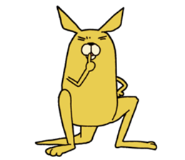 Kangaroo Go-chan sticker #5911773