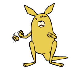 Kangaroo Go-chan sticker #5911774