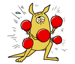 Kangaroo Go-chan sticker #5911777
