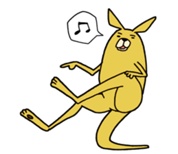 Kangaroo Go-chan sticker #5911785