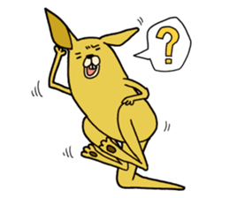 Kangaroo Go-chan sticker #5911792