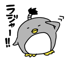Topknot Penguin(Japanese style)2nd sticker #5912650
