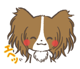 mild-Papillon sticker #5912808