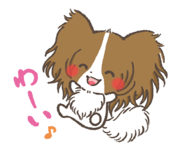 mild-Papillon sticker #5912824