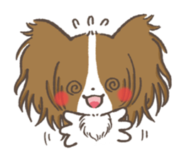 mild-Papillon sticker #5912827