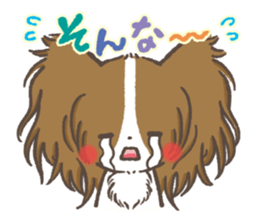 mild-Papillon sticker #5912831