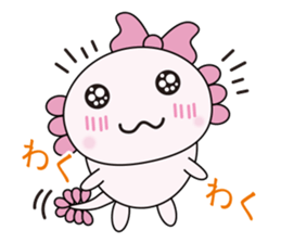 Atsue the Axolotl 3rd sticker #5912927