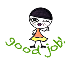 Freckle-chan sticker #5912962