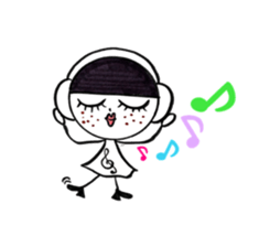 Freckle-chan sticker #5912963