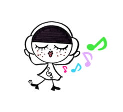 Freckle-chan sticker #5912963
