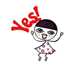 Freckle-chan sticker #5912965
