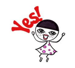 Freckle-chan sticker #5912965