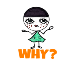 Freckle-chan sticker #5912966