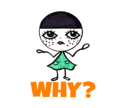 Freckle-chan sticker #5912966