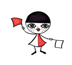 Freckle-chan sticker #5912971