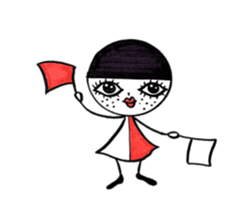 Freckle-chan sticker #5912971