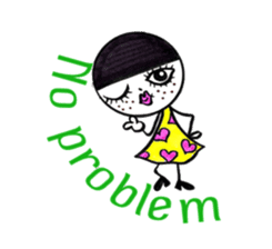 Freckle-chan sticker #5912972