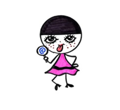 Freckle-chan sticker #5912974