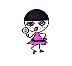 Freckle-chan sticker #5912974