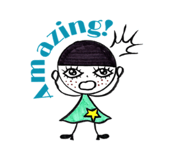 Freckle-chan sticker #5912975