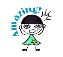 Freckle-chan sticker #5912975