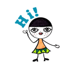 Freckle-chan sticker #5912976