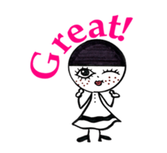 Freckle-chan sticker #5912979